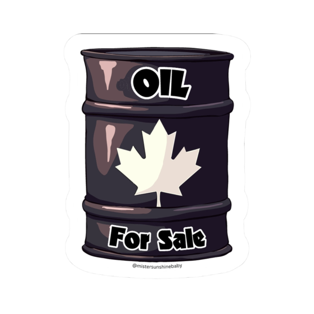 Oil For Sale - Sticker